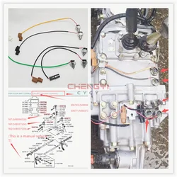 ジャイアントトランスギアコントロールスイッチ,5個,Mp 837108 mb837106 mb896029 mb896028 mb837110 (m/t