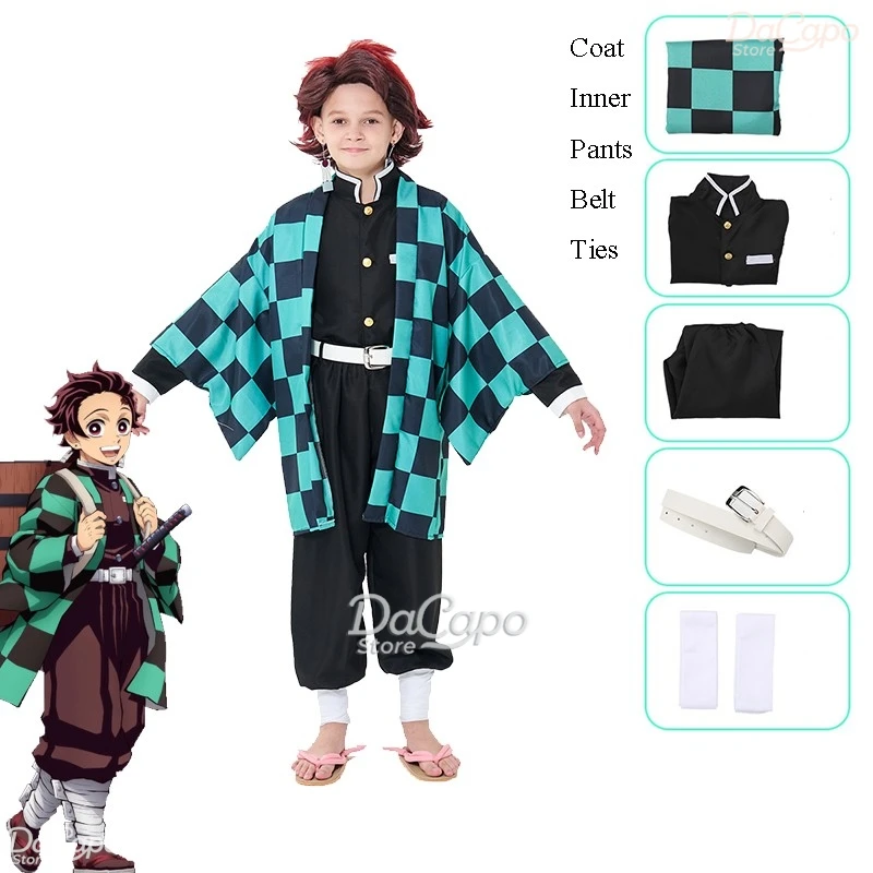 أزياء أنيمي شيطان التأثيرية Slyer Corps Infinity Castle للبالغين والأطفال ملابس الهالوين Onikari Kyojuro Mitsuri Muichiro Tanjiro #3