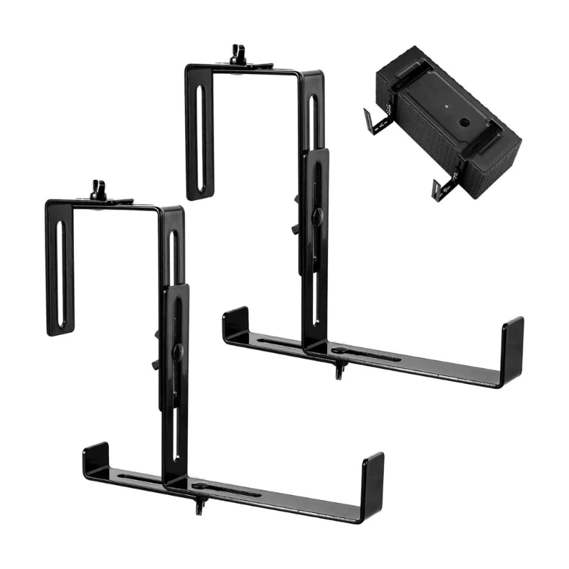 No Drilling Window Flower Pots Holder Set Strong and Stable Window Box Holder Dropship