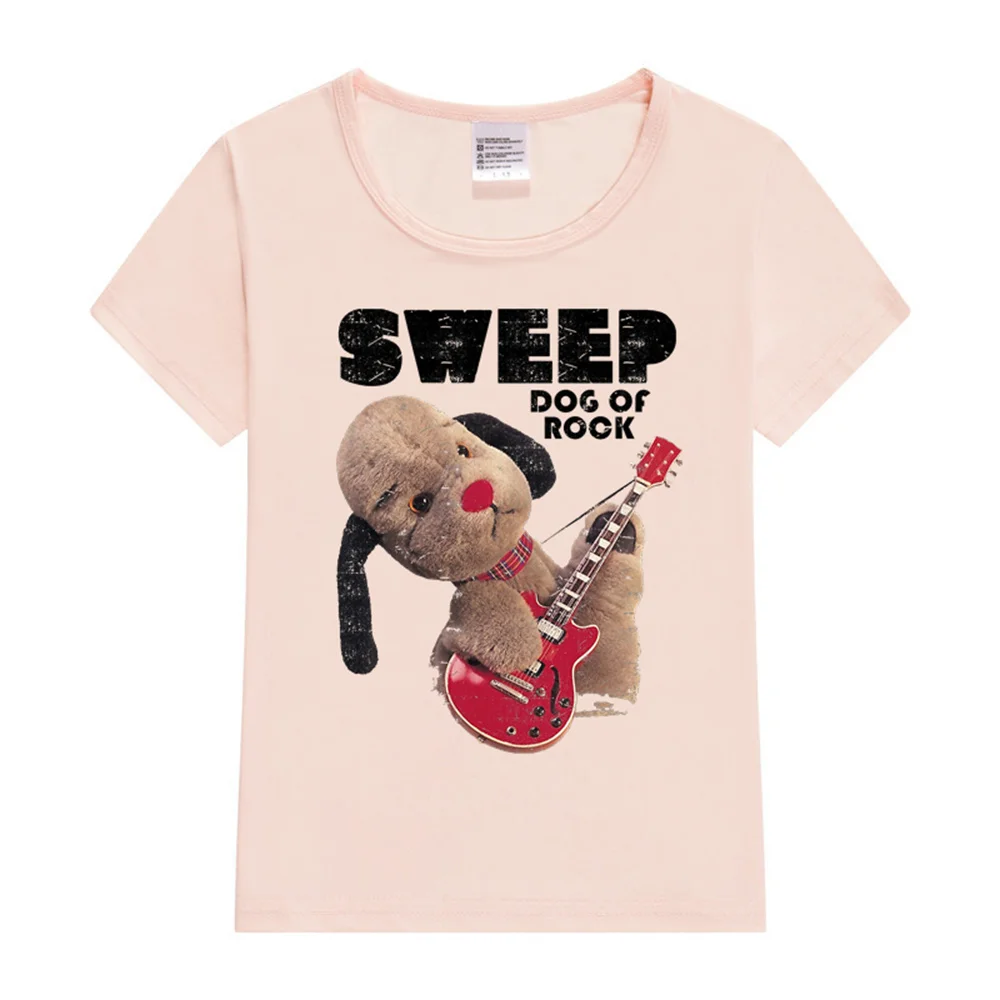 

Sooty Dog Of Rock Sweep Kids T-Shirt Summer T-shirts 3-14 Years Old Boys Girls Print Tshirts Fashion Baby Tops Designer Print
