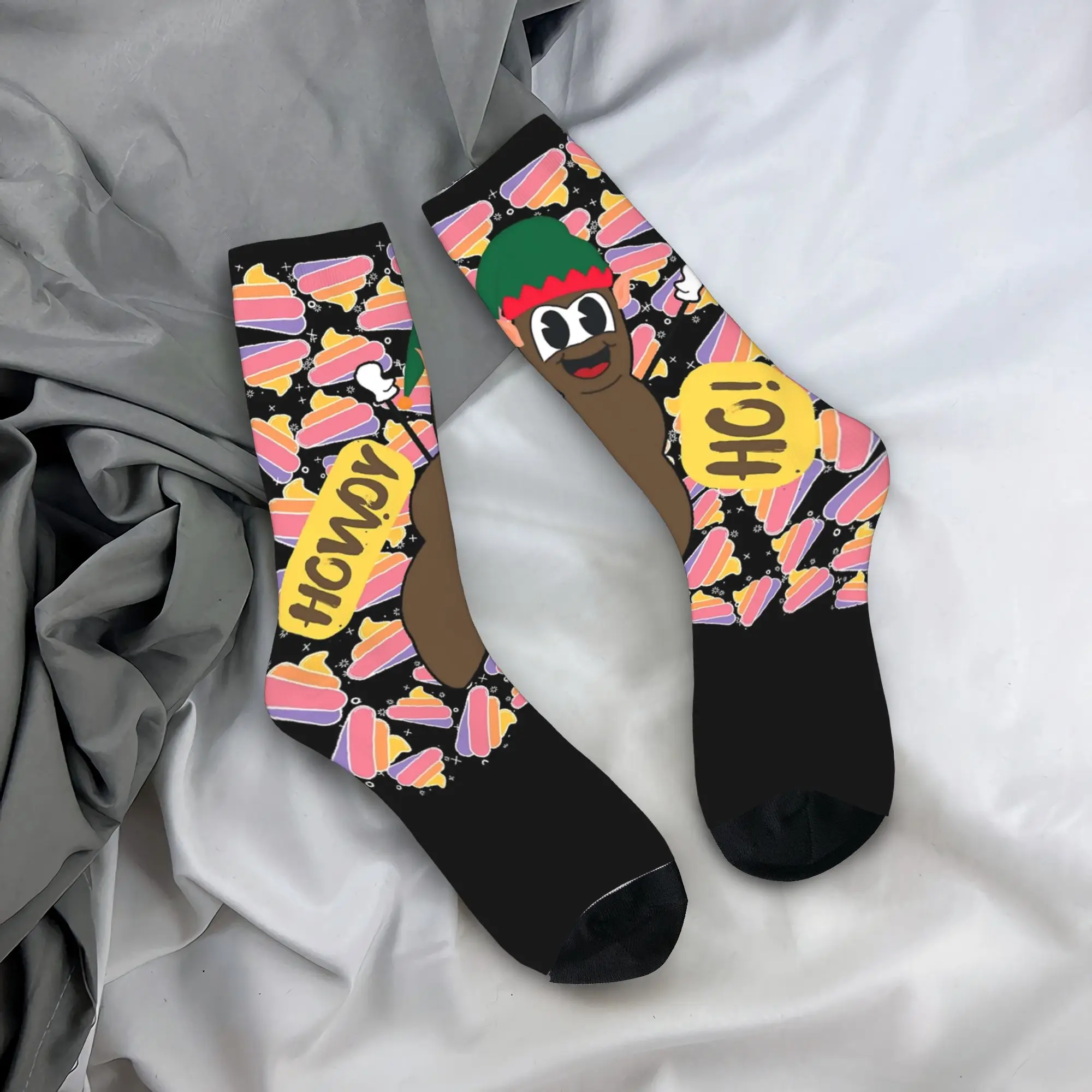جديد الرجال الجوارب الهيب هوب السيد هانكي عيد الميلاد جنوب بارك جورب البوليستر سكيت النساء الجوارب الربيع الصيف الخريف الشتاء