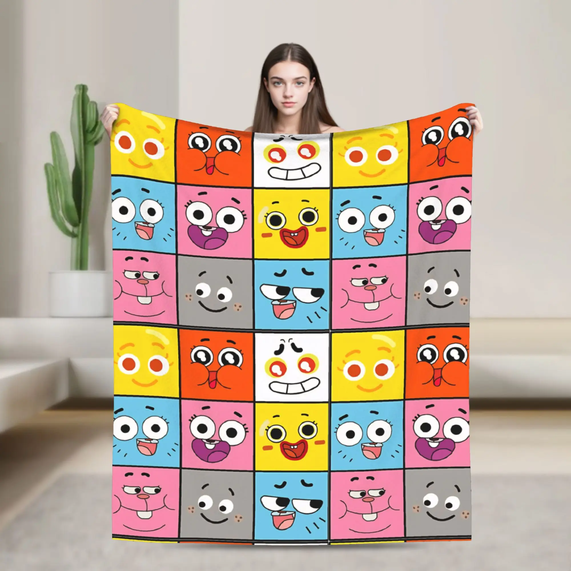 Movie Vintage Gumballs  Blanket Flannel Decoration Portable Ultra-Soft Throw Blankets for Bedding Couch Plush Thin Quilt