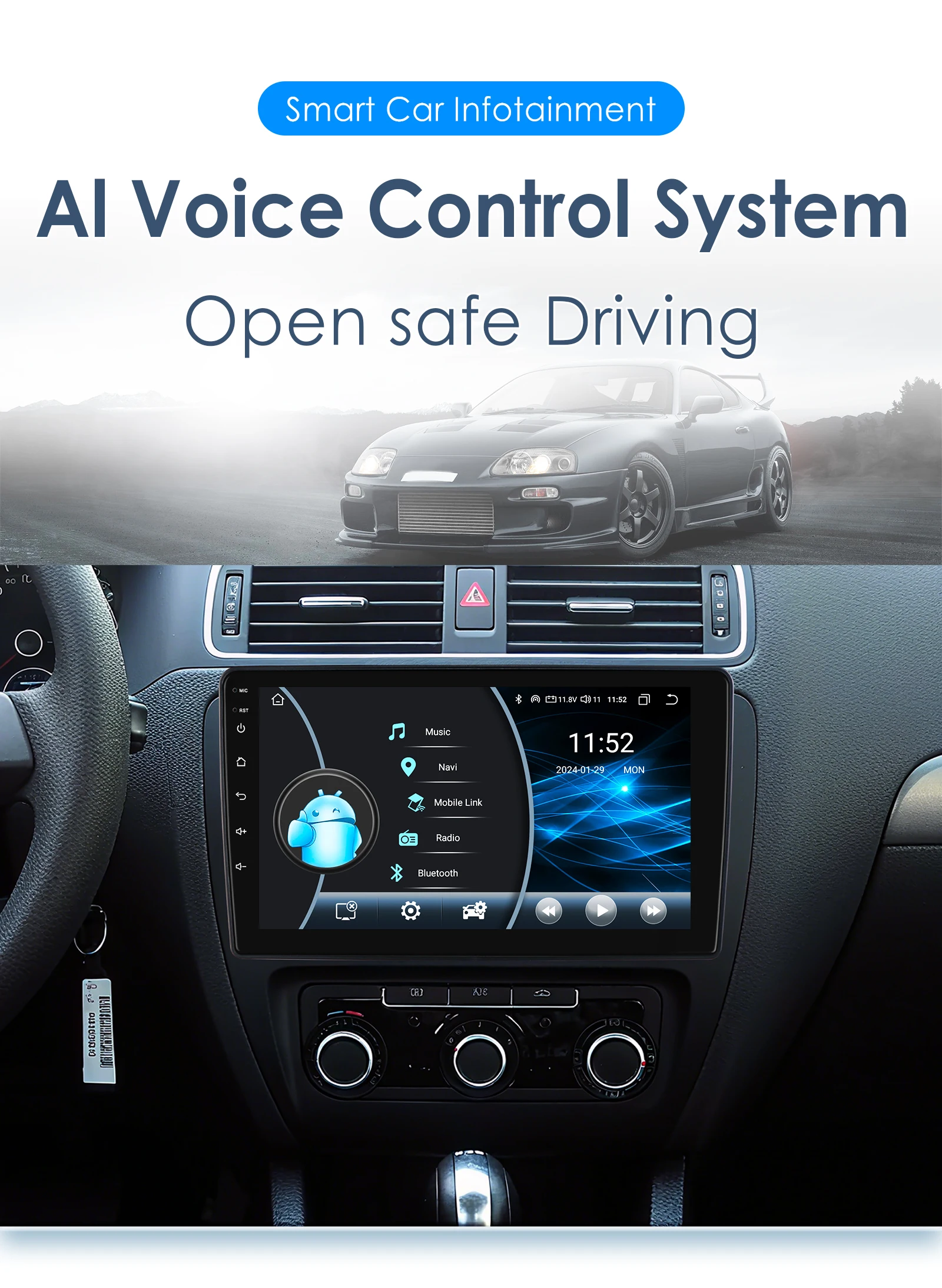 10.1"Carplay Androi… - image