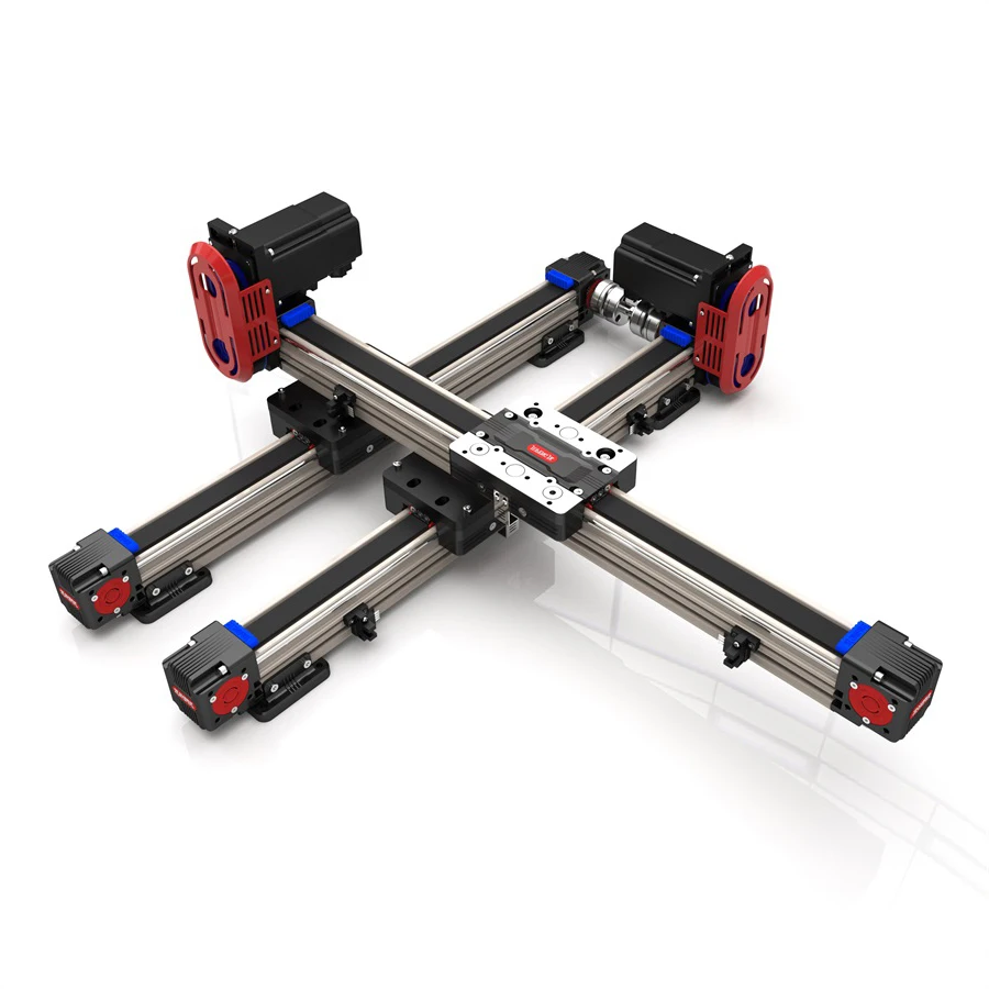 

100-4000mm structure personnalisée XYZ multi axe CNC ceinture Module de mouvement linéaire