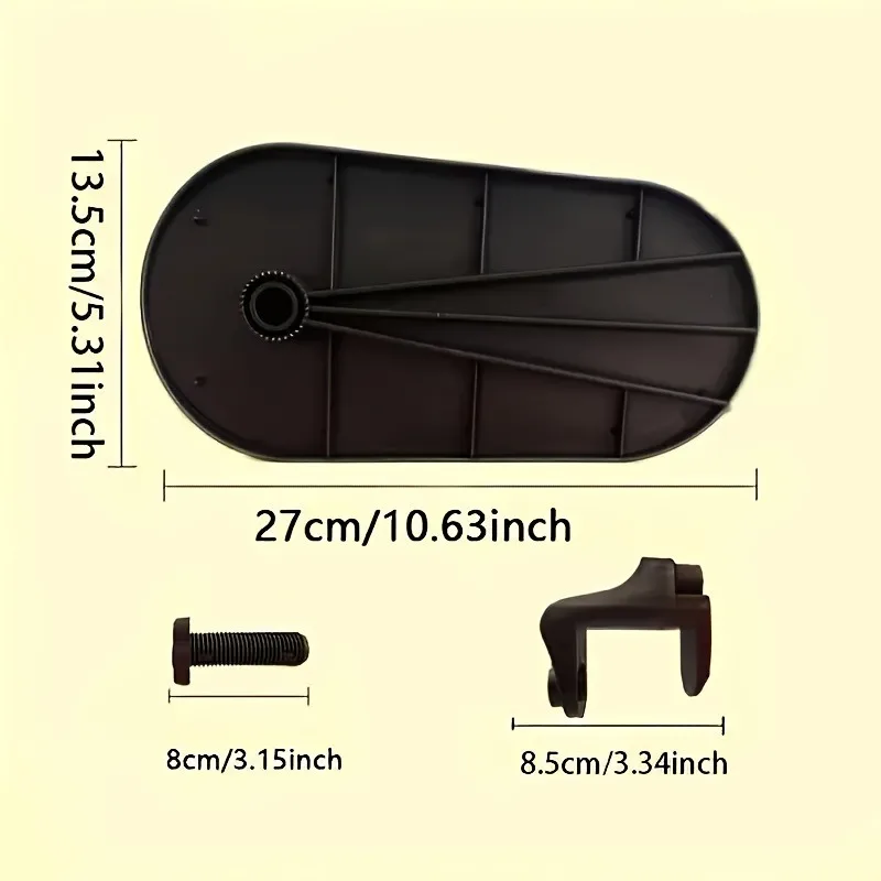 1pc Ergonomic Desk Armrest Extender for Gaming and Office - Comfortable Elbow Support Ideal for Keyboard and Mouse Setup