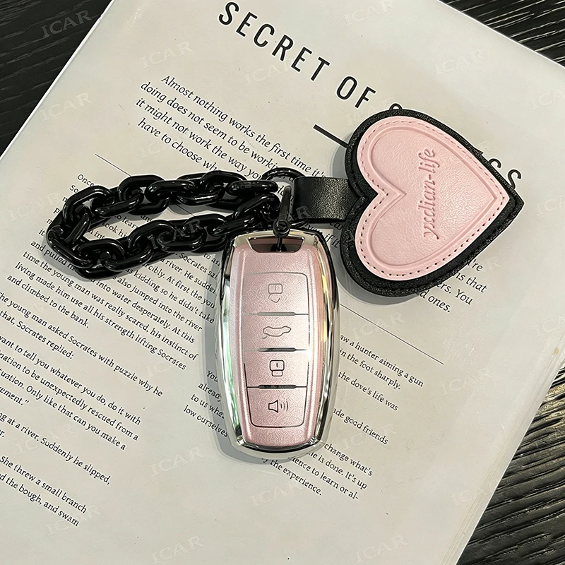 Fashion for Great Wall Haval Hover H1 H6 H7 H4 H9 F5 F7 H2S Remote Smart Auto Car Key Case Cover Key Fob Holder Bag Accessories