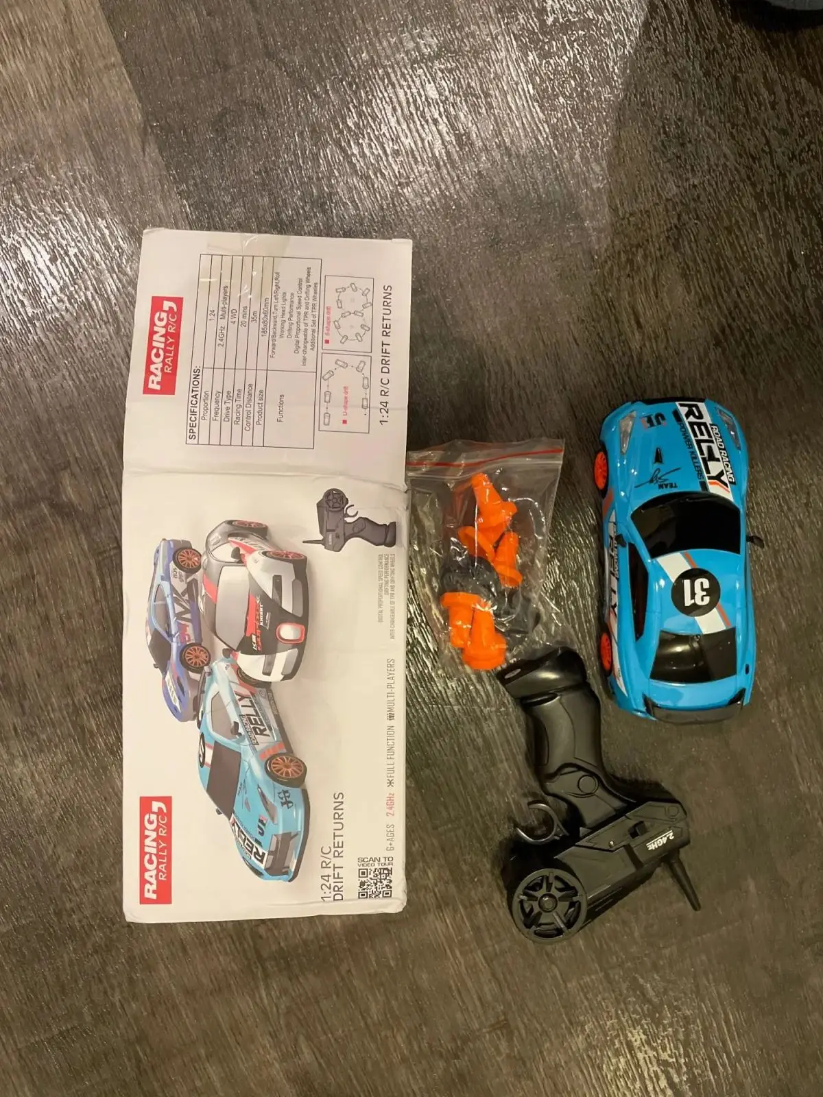 2.4G Drift RC CAR 20kM/H 4WD Zabawka zdalnie sterowana GTR Model AE86 Samochód RC Samochód wyścigowy Zabawka dla dzieci Prezenty świąteczne