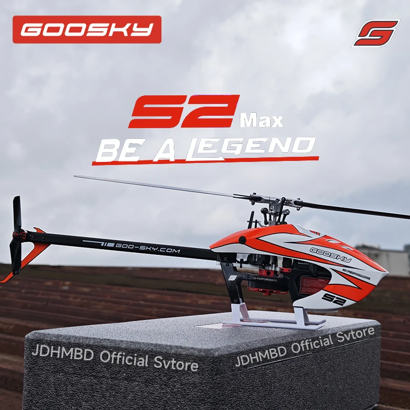 

Goosky S2 Max Model Airplane 3d Remote Control Stunt Helicopter Dual Brushless Direct Drive Baf080001 Bnf/Rtf Toy Gift