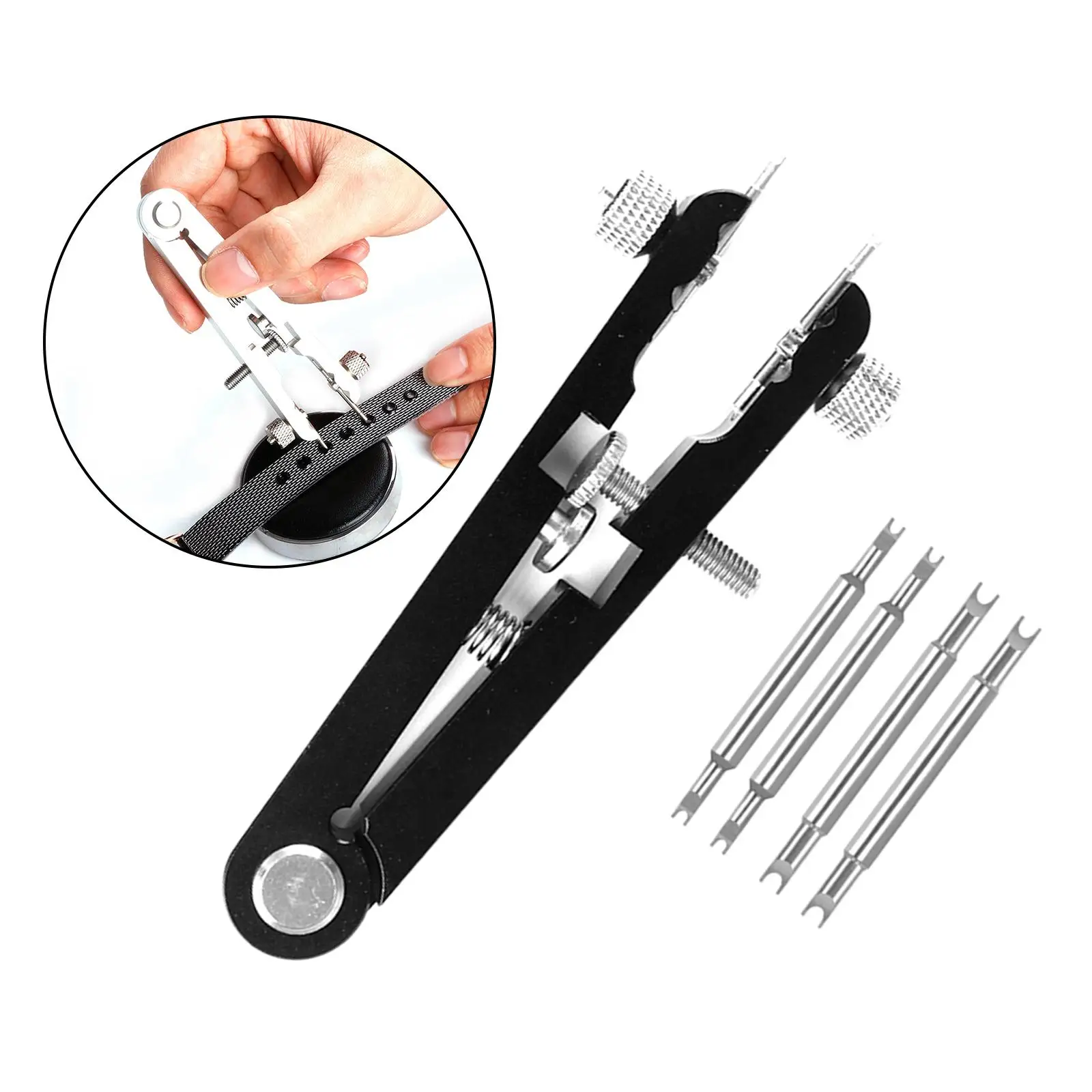 

Watch Bracelet Plier Strap Replace Spring Bar Tweezer Tool for Watchmaker