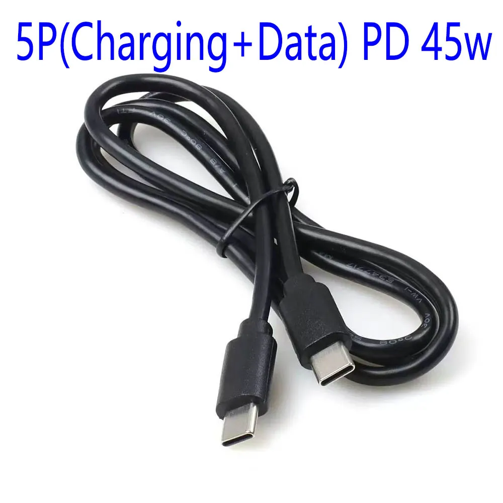 45W USB Type C To Type C Cable USB-C PD Fast Charging Charger Wire Cord For Macbook Samsung Xiaomi Type-C USBC Cable