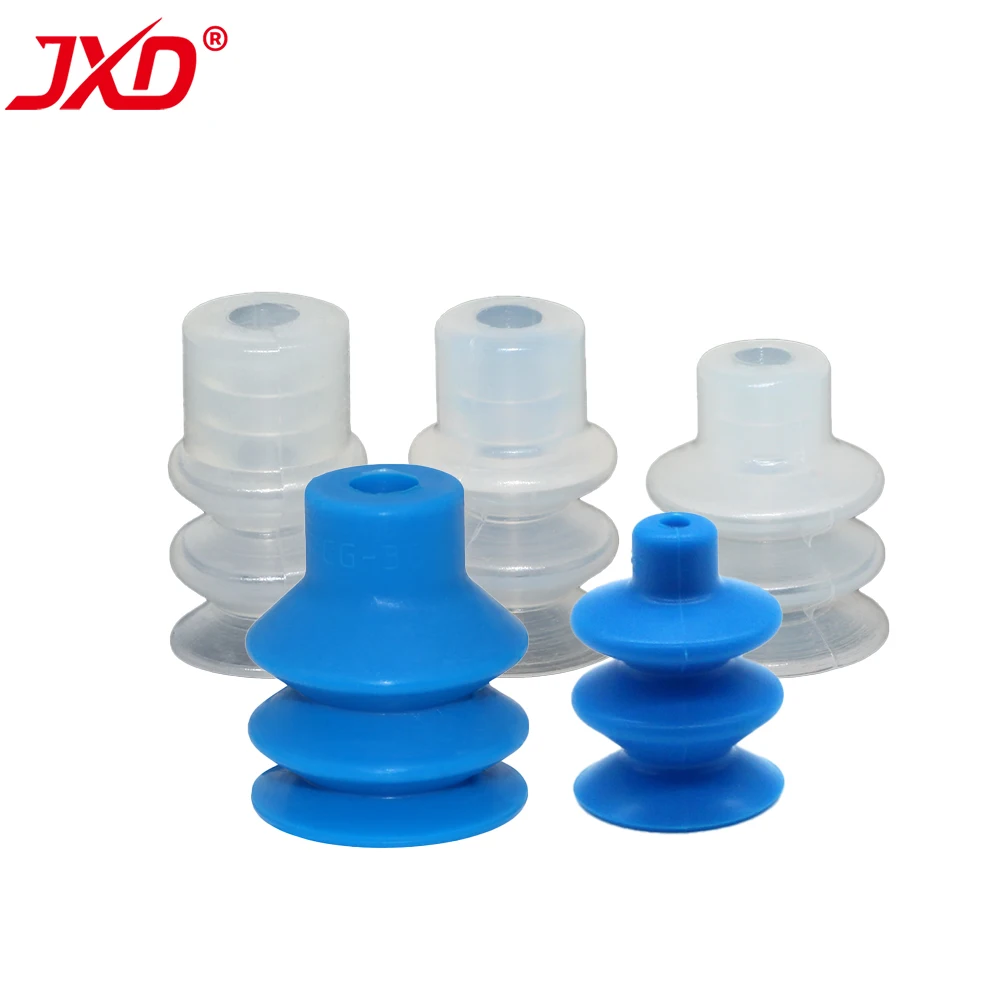 JXD Three-Layer Air-Operated Suction Cup FG Series FG-4/5/9/12/14/18/20/25/32/42/52/62/88 Pneumatic Silicone Vacuum Sucker - Image 6