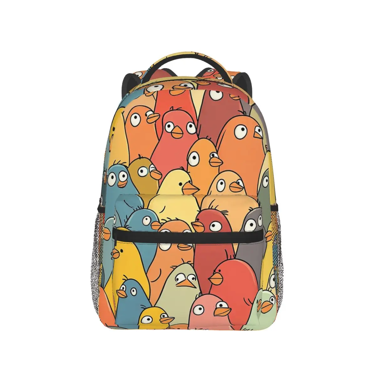 

Cute Chicken Backpack Hot Sale Daypack Large Capacity Children BookBag School Bag Shoulder Bags for Men Women