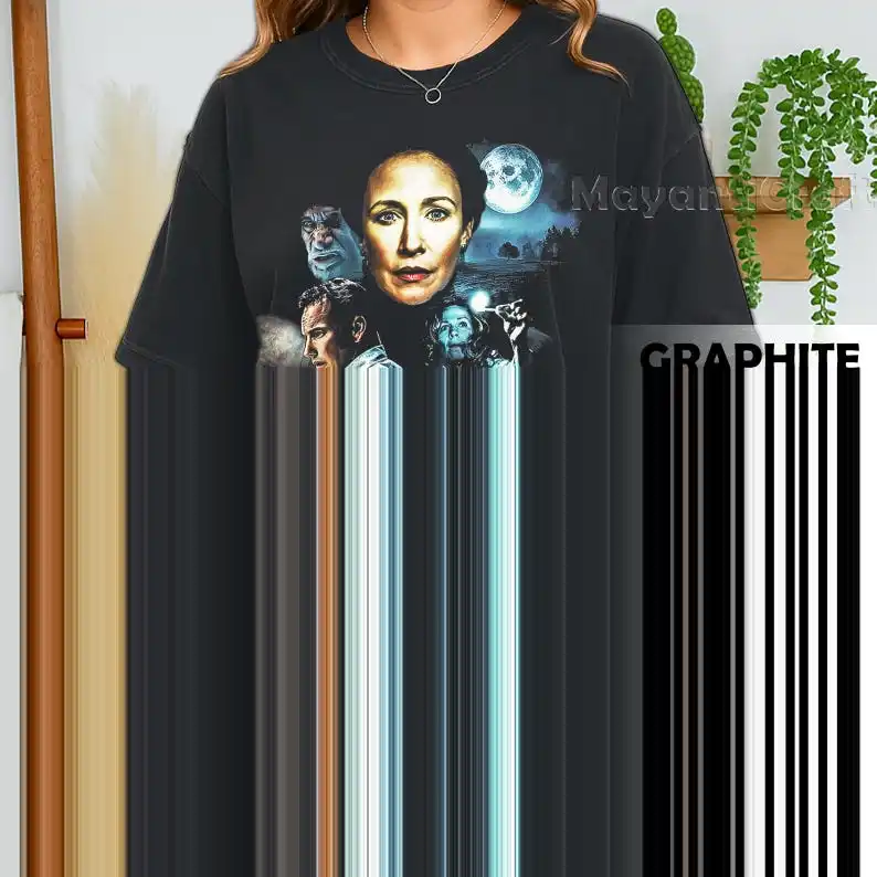 تي شيرت ريترو 90's The Conjuring Universe ، تي شيرت The Conjuring Horror Movie Bootleg Fan ، هدية للنساء والرجال