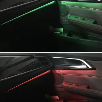 Pro BMW řady 1 F20 F21 F52 F40 Gran Coupe Interiérový LED světelný pásek Dekorativní doplňky pro osvětlení nálady Tuning 10 nejlepší prodej Osvětlení interiéru BMW F40 - №8