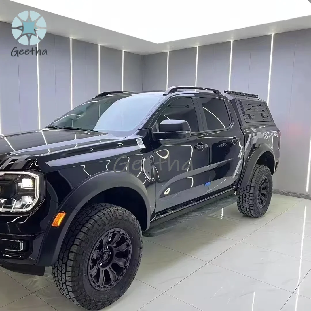 

Factory 4x4 Pick up Lightweight Steel Pickup Truck Canopy Topper Camper for Toyota Hilux 2017 White 2018 dodge Ram 1500 5.7ft