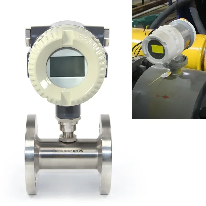 2026/ Argon Lpg CO2 Natural  Turbine Flow Meter