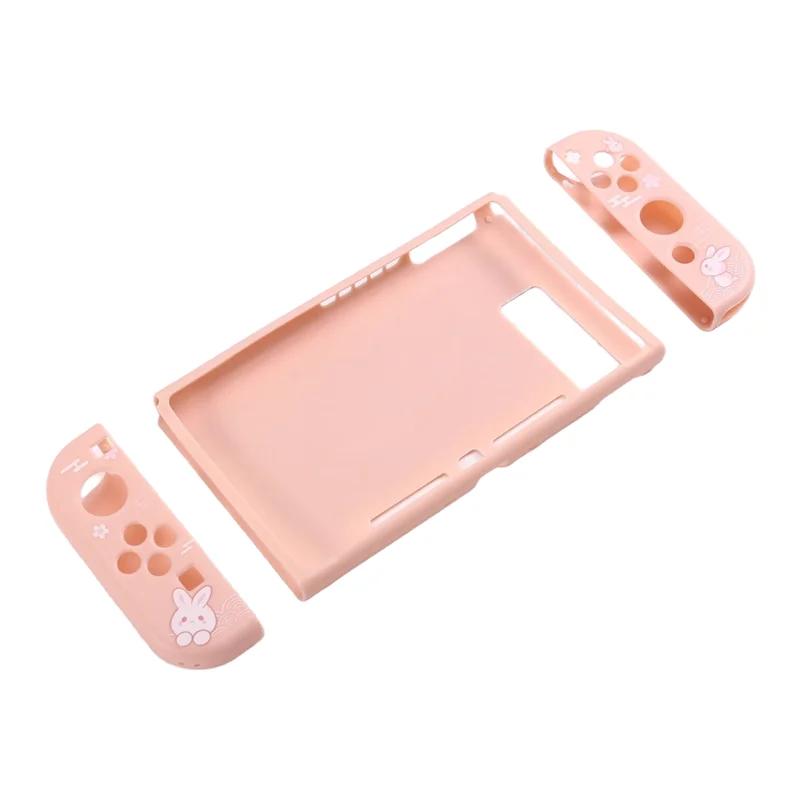 غلاف قابل للإرساء للتبديل 2 وحدة التحكم Kawaii تصميم الرسوم المتحركة حافظة واقية للتبديل 2