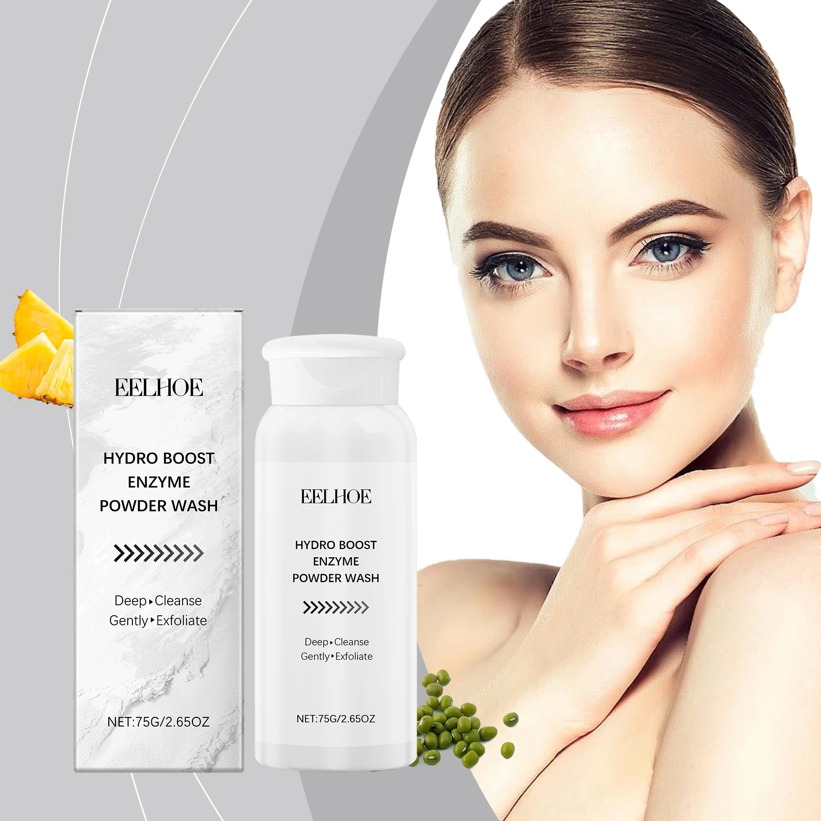 Hydro Boost Enzyme Powder Wash for Deep Cleansing