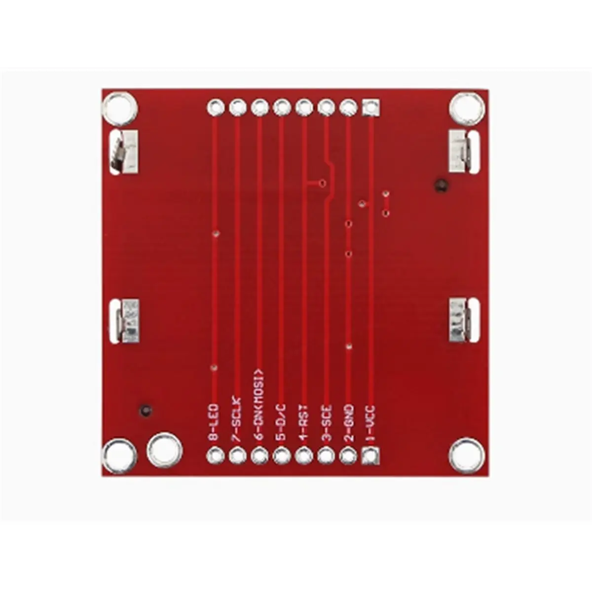A14G RED Board 84X48 5110 LCD Module with Backlight with Adapter PCB LCD5110