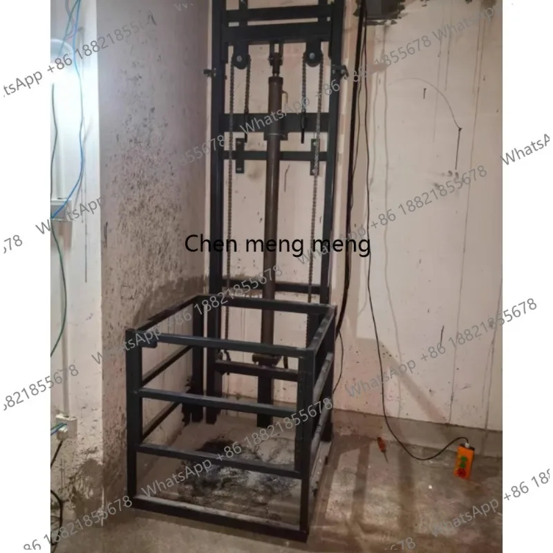 

EXW Electric Small Hydraulic Cargo Elevator Lifting Platform Warehouse Workshop Home Business