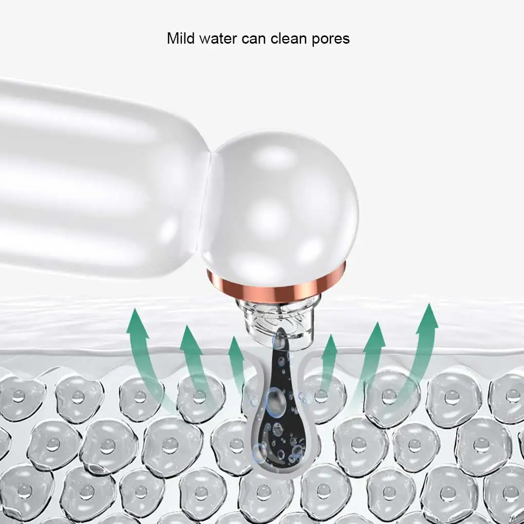 전기 블랙헤드 리무버, 3 기어 조절 가능, 얼굴 빨판, 피부 관리, 흡입 모공 청소, 전문가용 뷰티