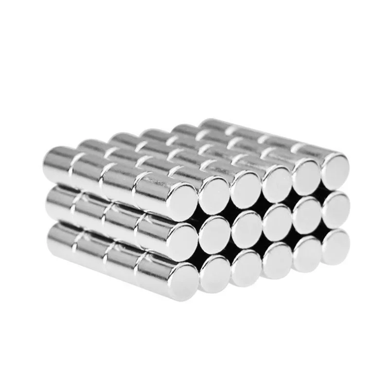 6x8mm Thinck Ímãs poderosos 6mm x 8mm Pequenos ímãs redondos 6x8 para geladeiras domésticas, escritórios DIY 6*8