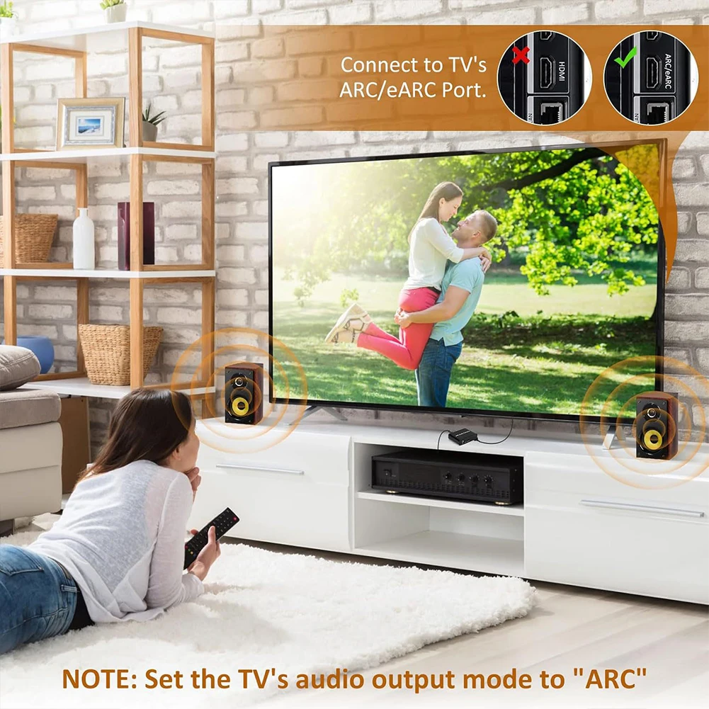 HDMI-متوافق قوس مستخرج الصوت قوس إلى SPDIF محوري L/R ستيريو 3.5 مللي متر جاك HDMI-متوافق قوس محول محول الصوت #2