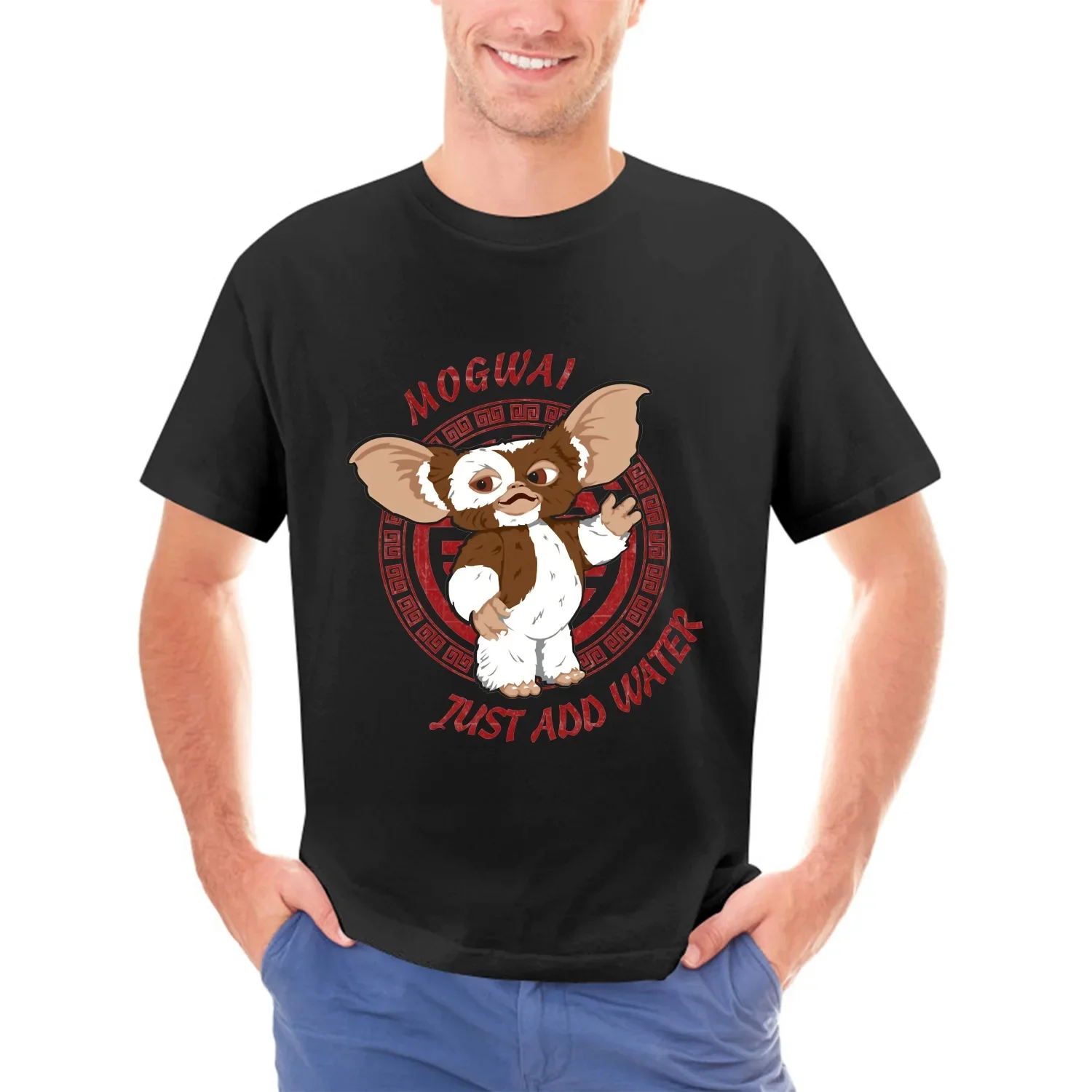 

Футболка Mogwai Gremlins Just Add Water 80s, веселая смешная комедия, ужас, культовые фильмы, ретро, винтажная