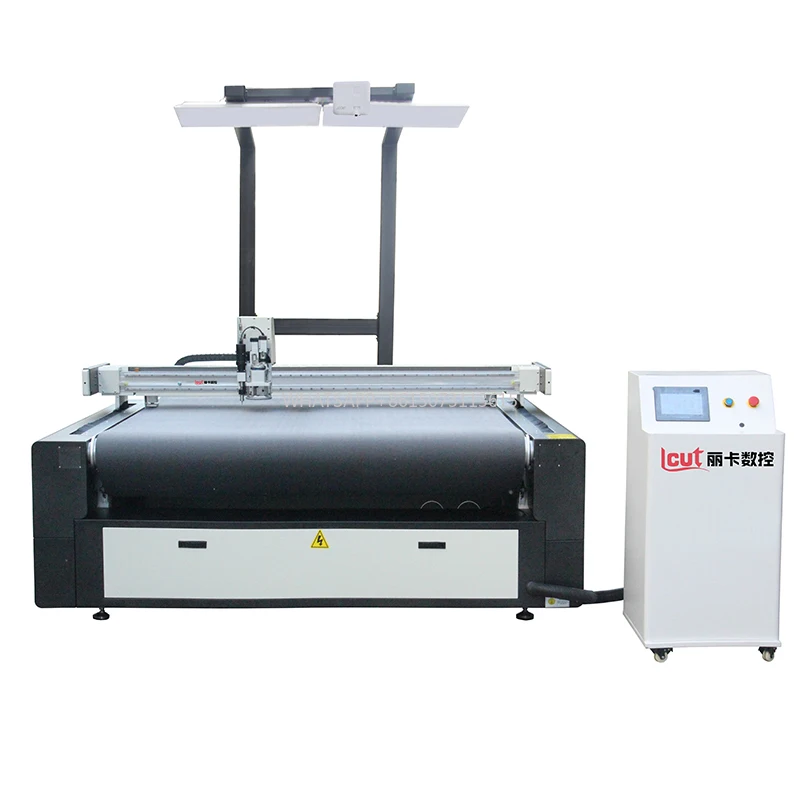 LCUT1625 Plotter da taglio per pelle sintetica digitale CNC di fabbrica per scarpe Taglierina per pelle ad alta precisione superiore