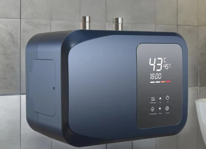 

Intelligent 1500W Electric Water Heater Wall-Mounted Stainless Steel Hot Water Heater for Household Shower 220v Electric Heaters