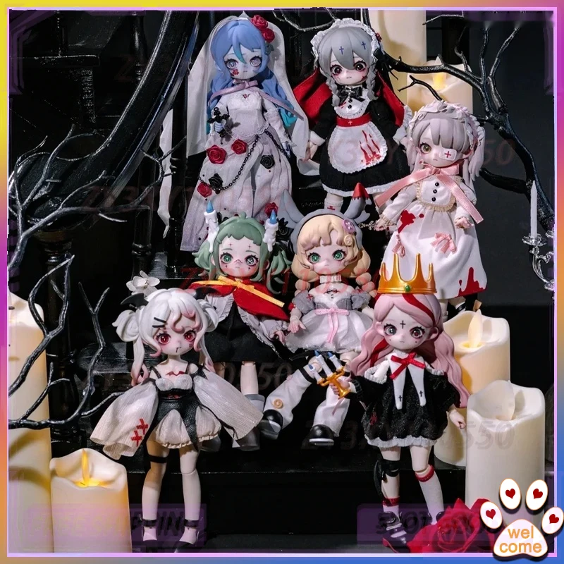 

Bjd Doll Nyssa Bizarre Nightmare Series Blind Box - Authentic Spot Toy For Girls Collectible Trendy Playable Gift