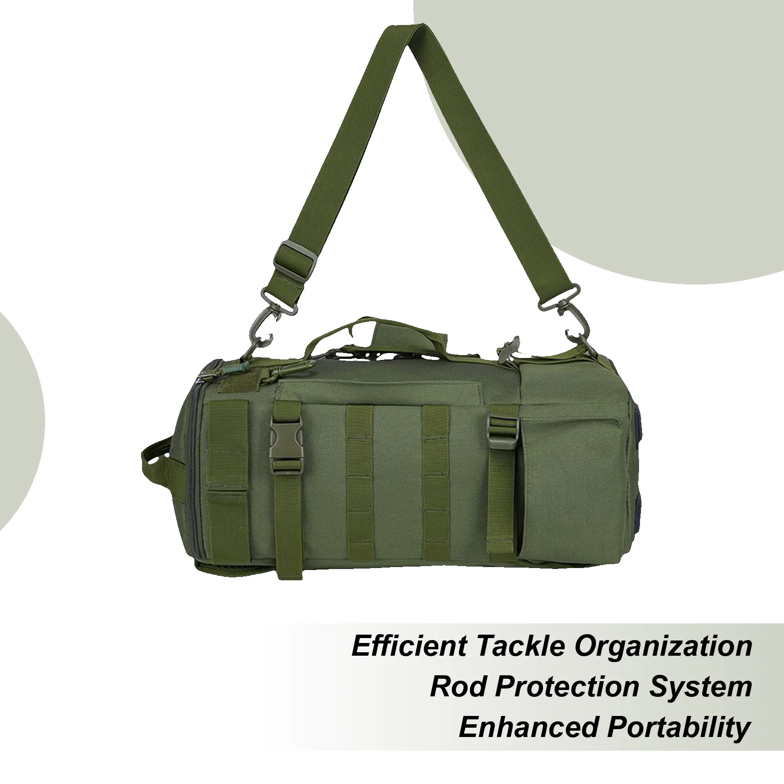 

Рюкзак для рыбалки, органайзер Оксфорд, коробка для снастей с несколькими карманами, рюкзак с держателем удочки для мужчин и женщин, приманки, приманка для пешего туризма, кемпинга