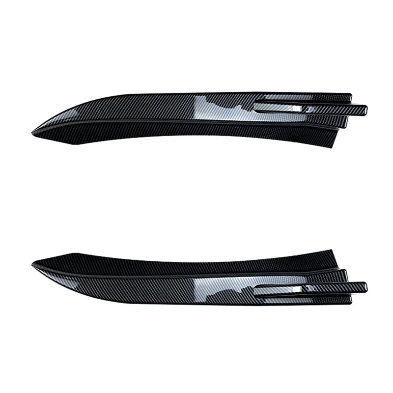 Car Rear Bumper Lip Diffuser Side Splitters Body Kit for BMW 3 4 Series F30 F31 Sedan/Touring M Sport 2013-2019(Carbon)