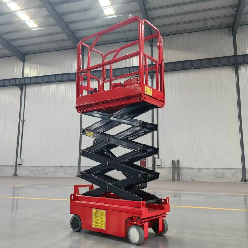 JG Self-propelled Bridge Crane Working Platform Portable Hydraulic Aerial Lifting Platform 10m New Home Use Remote Control