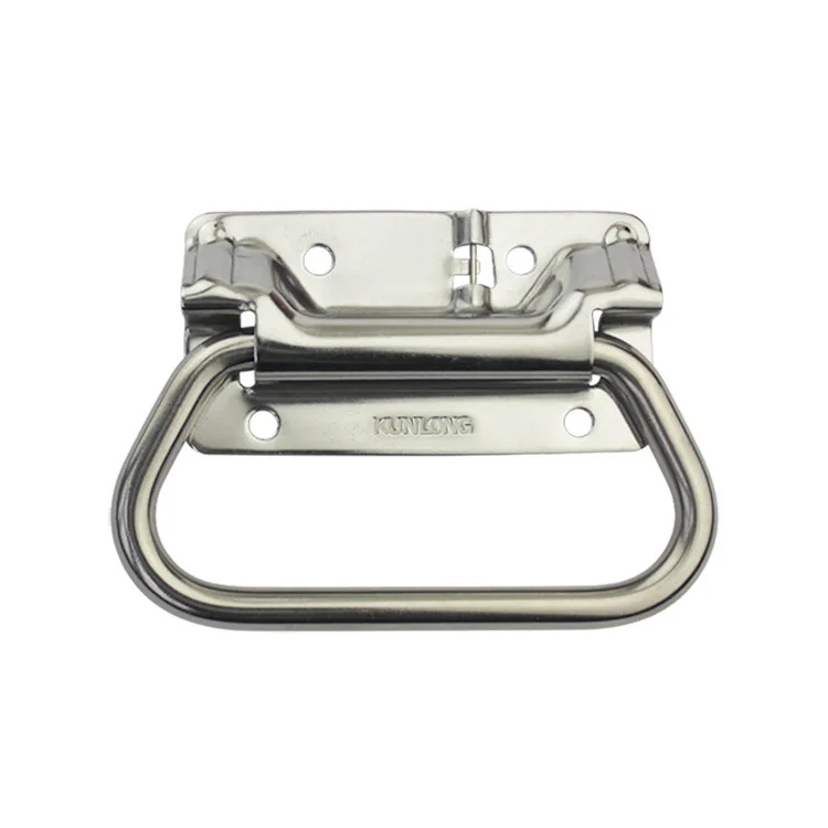 304 stainless steel handle SK4-022-2S spring return stack handle, automatic return handle
