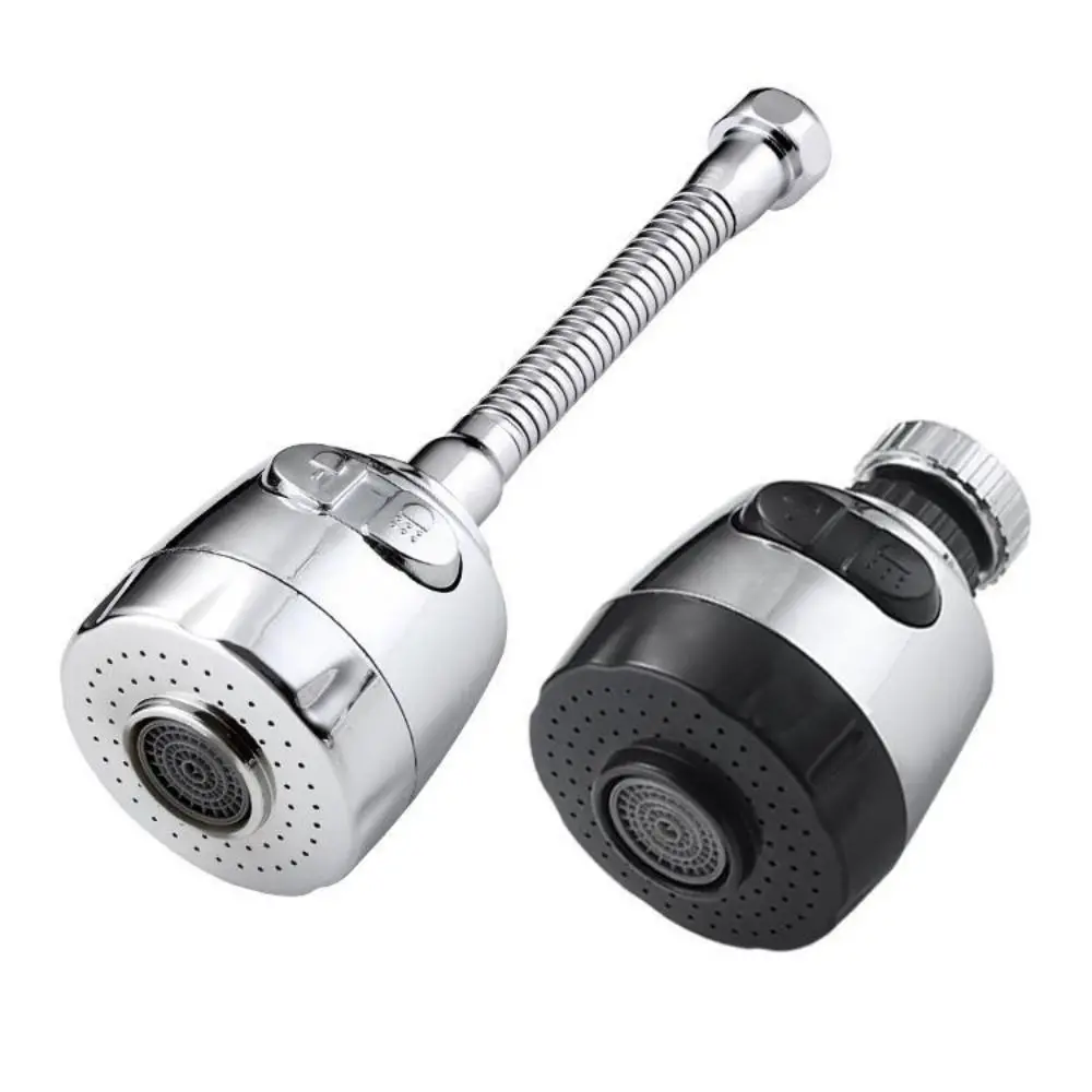 1Pcs Durable Swivel Head Kitchen Faucet Nozzle 360 Rotatable Bent Water Filter Diffuser Tap Aerator Water Saving