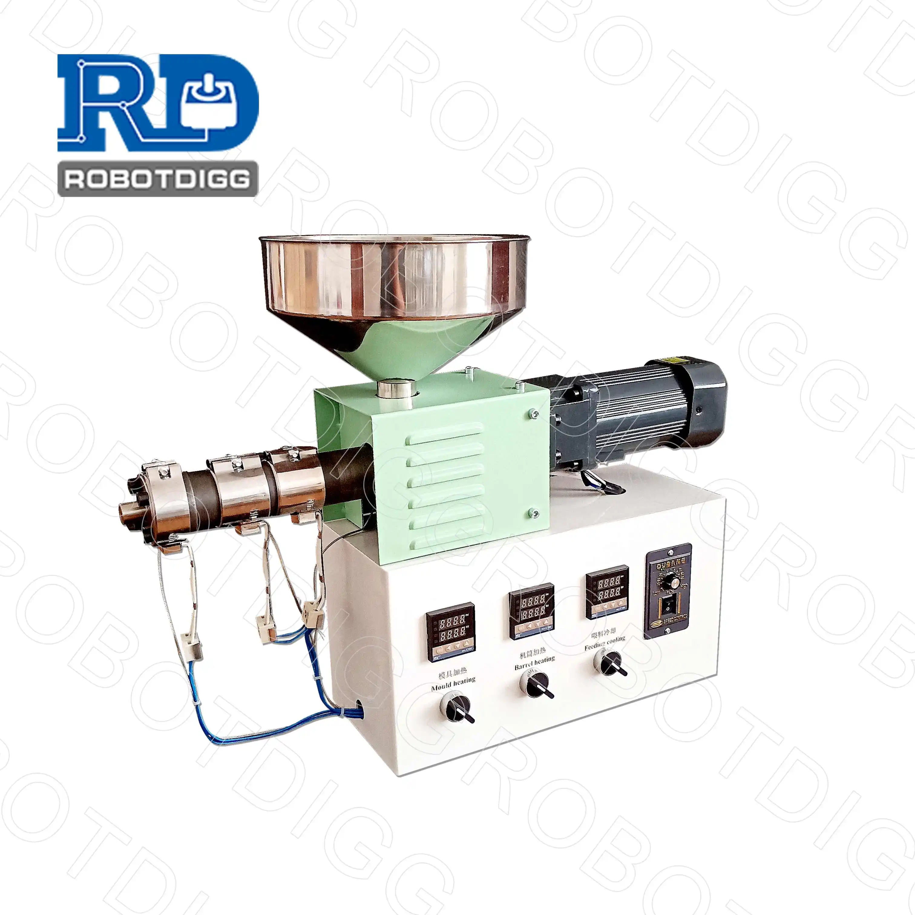 Desktop SJ25 Extruder Film Blown Single Screw LD 16:1