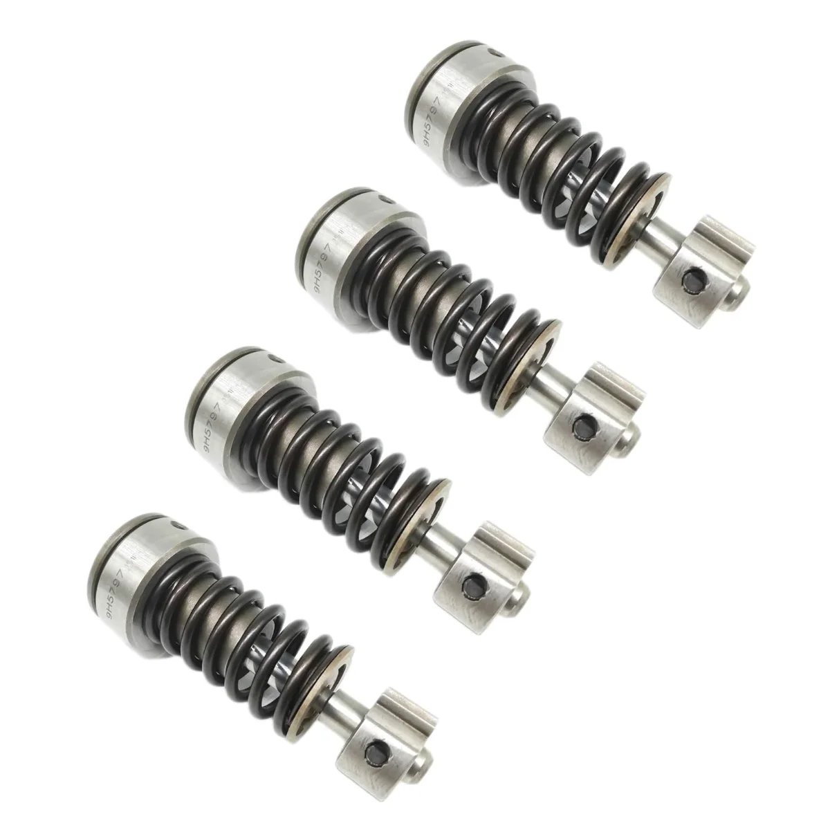 

XCWoOshop 4PCS Plunger Barrel 9H5797/9H - 5797 Fits for Caterpillar D330A, D333, 3304, 3306