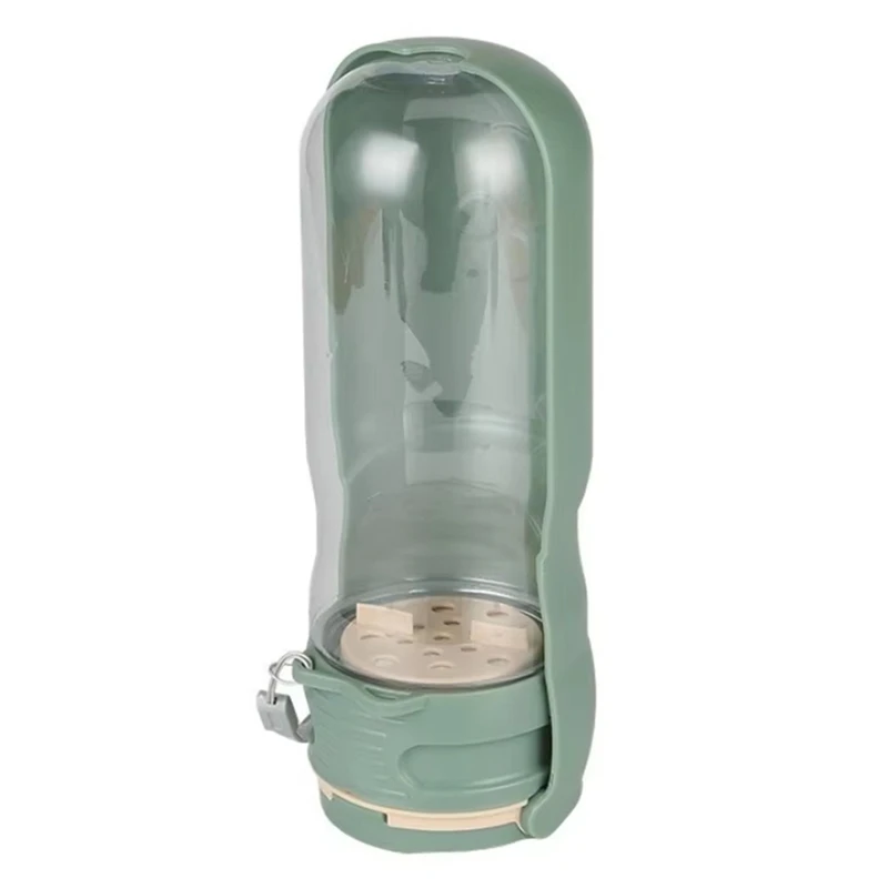 

2-In-1 Portable Pet Feeder Bowl Folding Design For Cats And Dogs Ideal For Outdoor Travel,Includes Water Dispenser