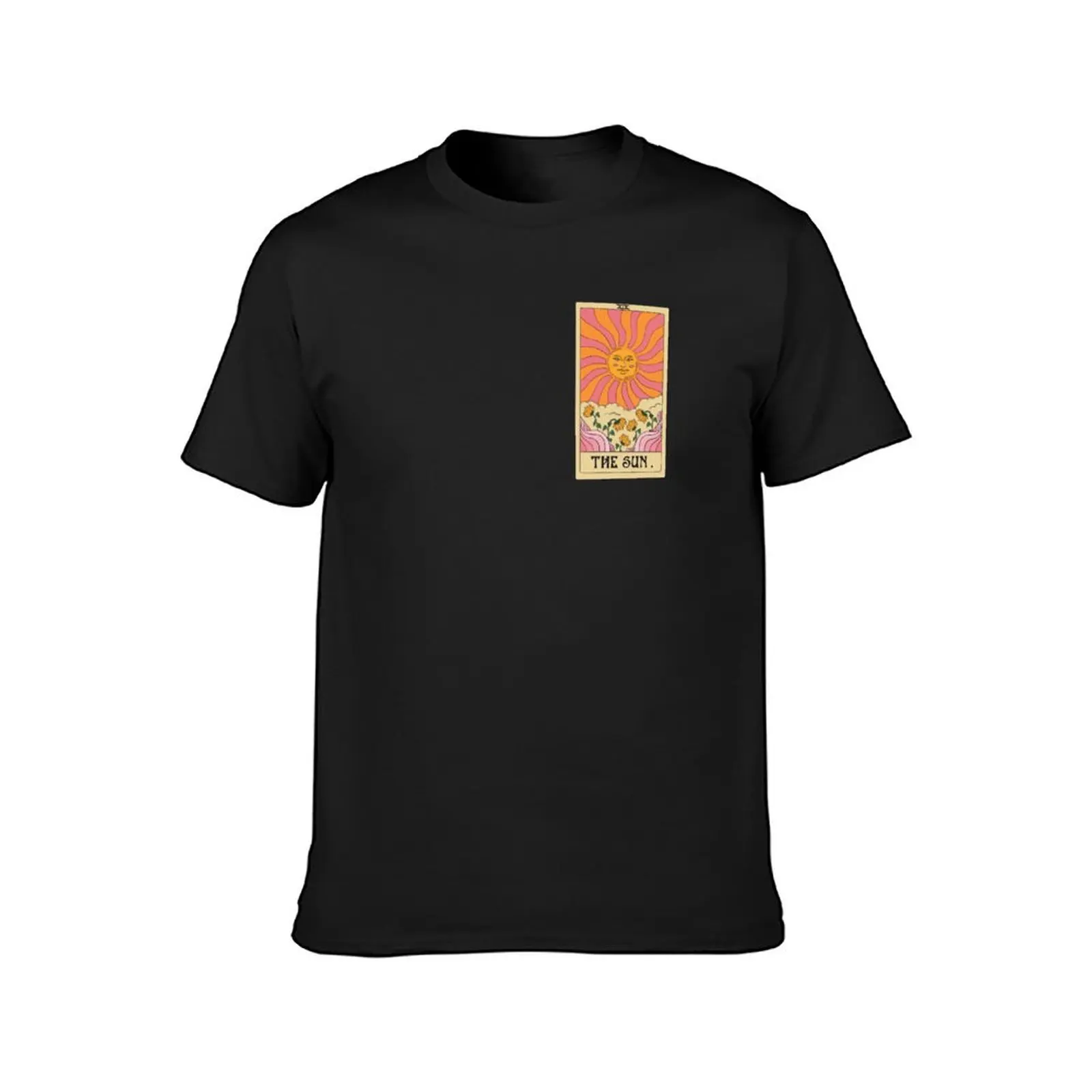 The Sun Tarot Card T-Shirt graphics customizeds heavyweight t shirts for men