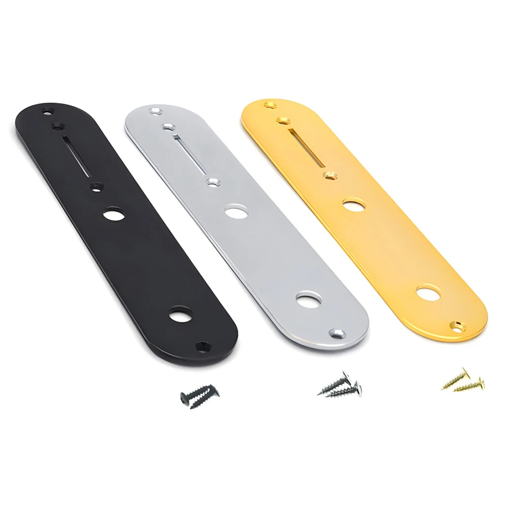 

Electric Guitar Control Plate Cover Iron Electric Guitar Circuit Board With 2 Screws Compatible For Fender Telecaster