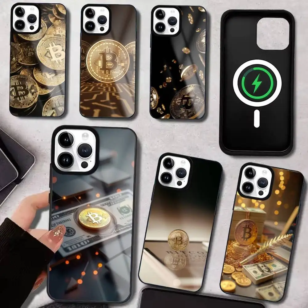 

I Love Accept Bitcoin Quality Phone Case For iPhone17,16,15,14,13,12,11 Plus,Pro Max Magnetic For Magsafe Wireless Charging