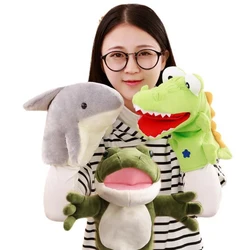 Shark Frog Crocodile Plush Hand Puppet Stuffed Toy