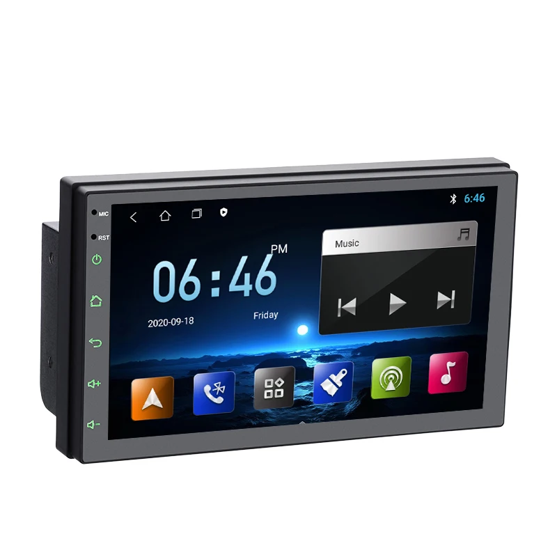 

Android On Car Stereo System Player Universal 7 Inch Touch Screen Navigation Multimedia Double Din Android Car Radio