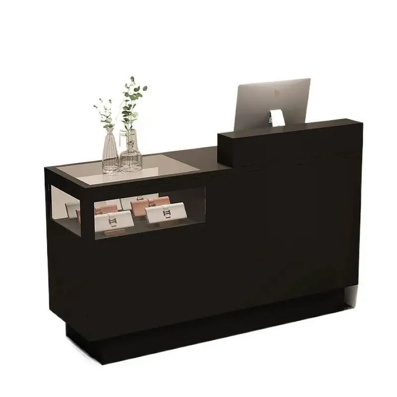 

Design Unique Elegant Desk Luxury Reception Simple Modern Bar Counter Decor Nordic Escritorios De Oficina Office Furniture