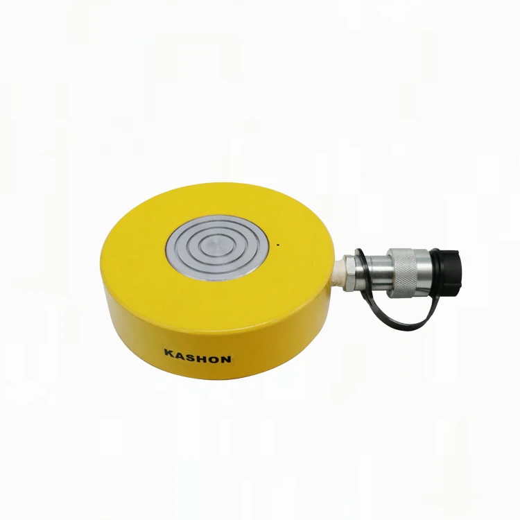KS-SSM-50 Hi-force Equivalent 50 Ton ultra Low Small Mini Short Telescopic Hydraulic Jack Cylinder