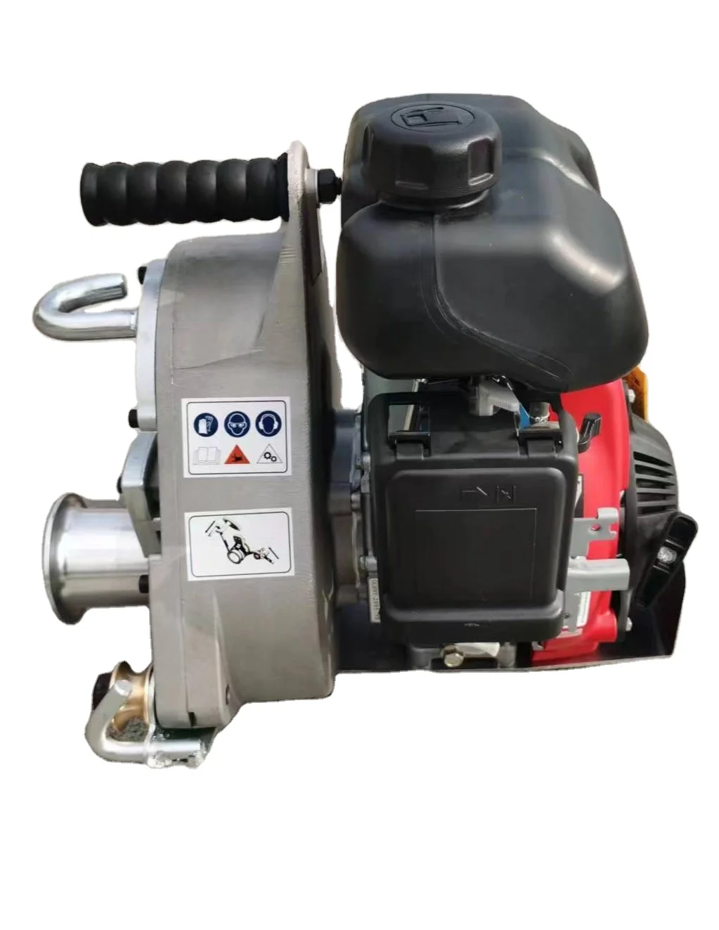 

Portable 2200LB Winch with Capstan Small Petrol Driven Wire Rope Puller for Outdoor Use