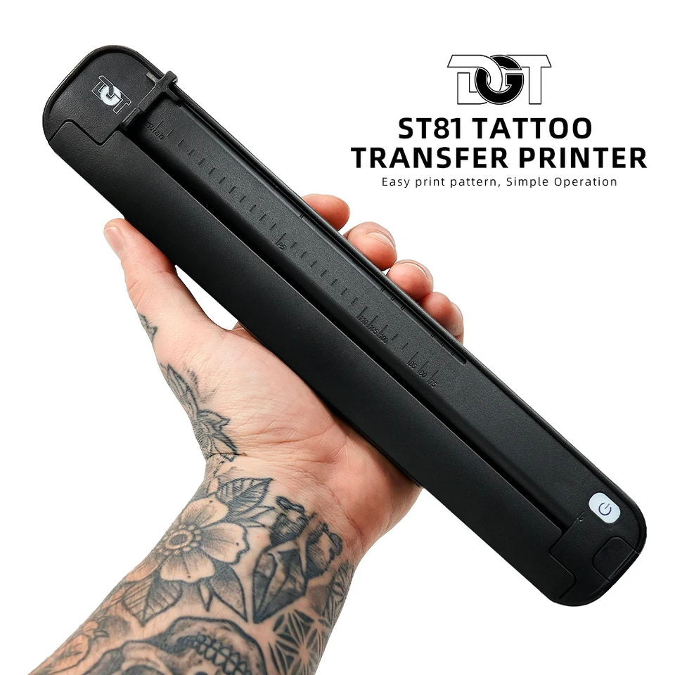 新品タトゥー ステンシルプリンターTATTOO STENCIL PRINTER ST81 Tattoo Stencil Printer Machine for Tattoo Portable Bluetooth