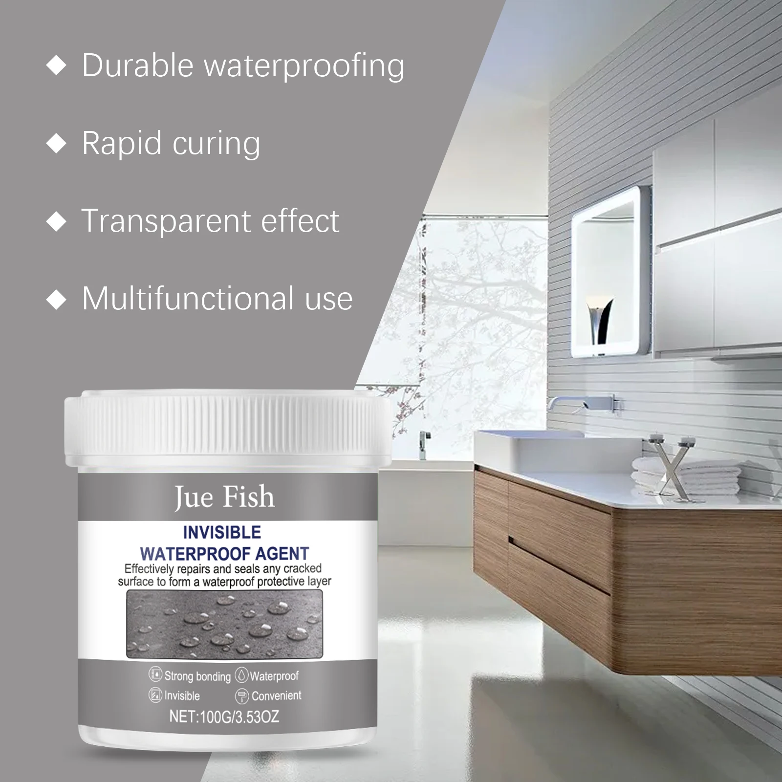 Waterproof Transparent Sealant Coating Insulating Glue For Roof Leakage Crack Seepage Transparent Sealing Adhesive Repair Tools