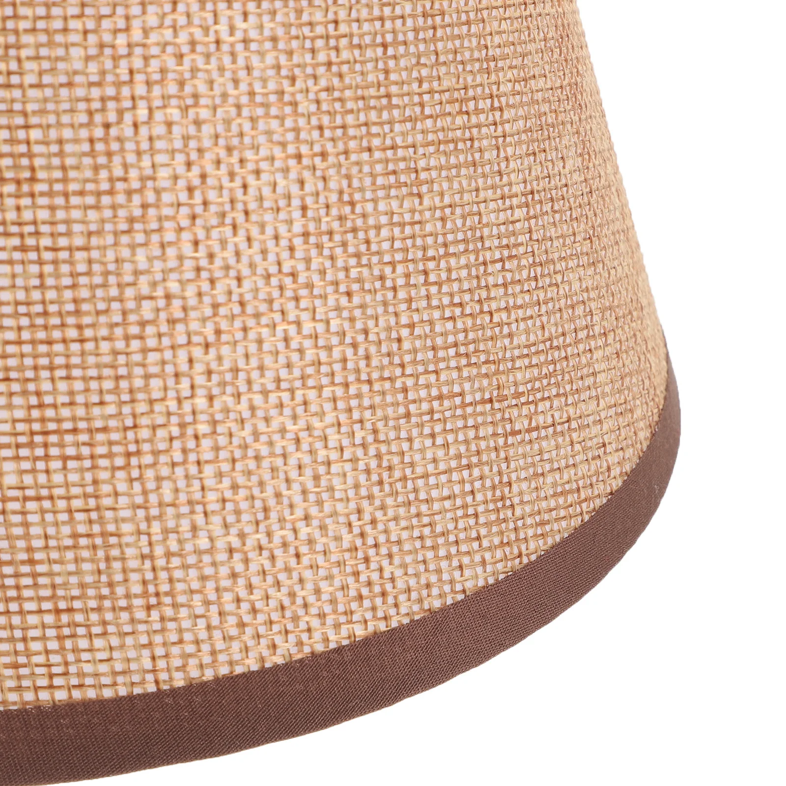 

Fabric Lamp Shade Light Brown Simple Style For Bedroom Living Room Hotel Home Decor Table Lamp Replacement Covers